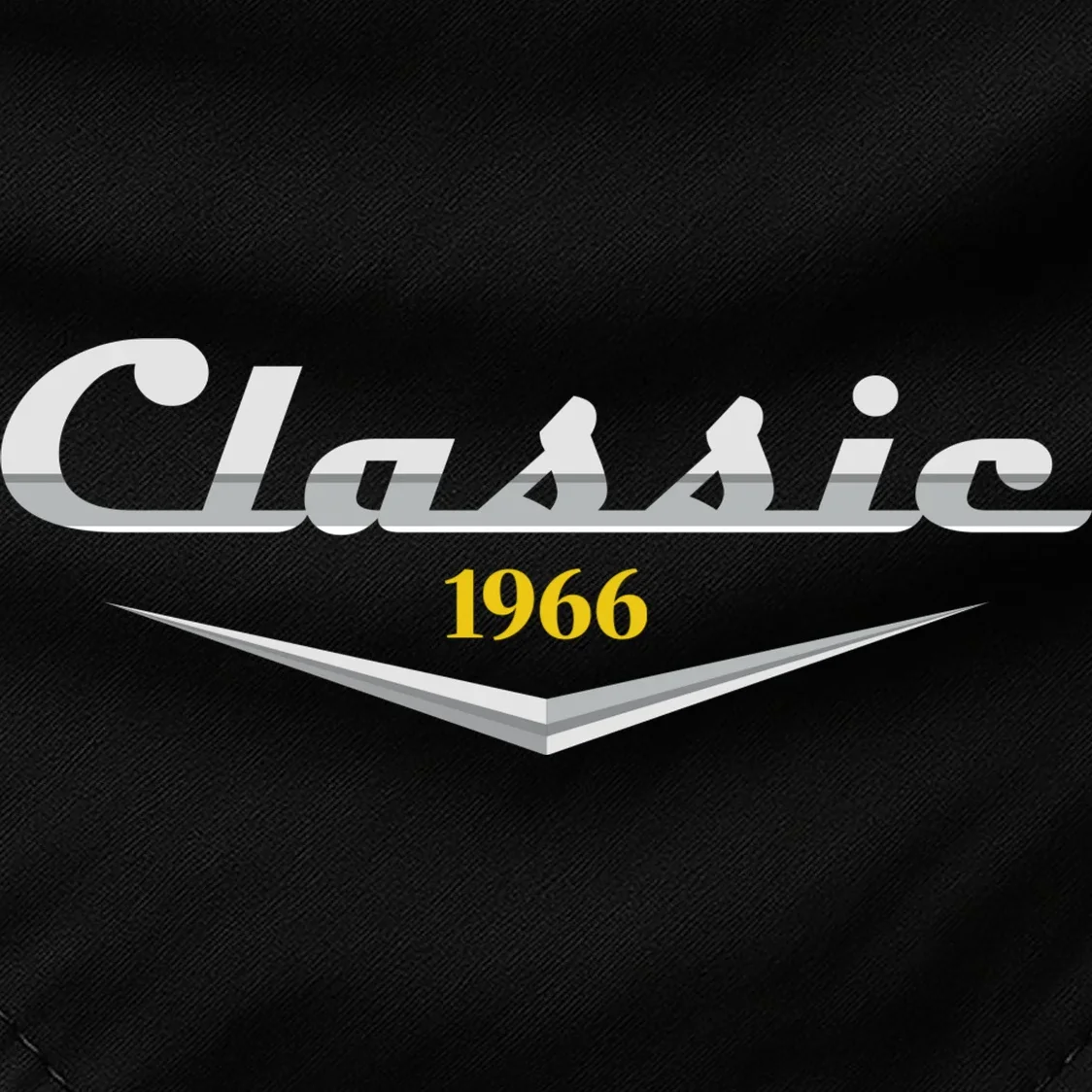 Classic Custom Birthday Year Dog Bandana - Front - Close-up