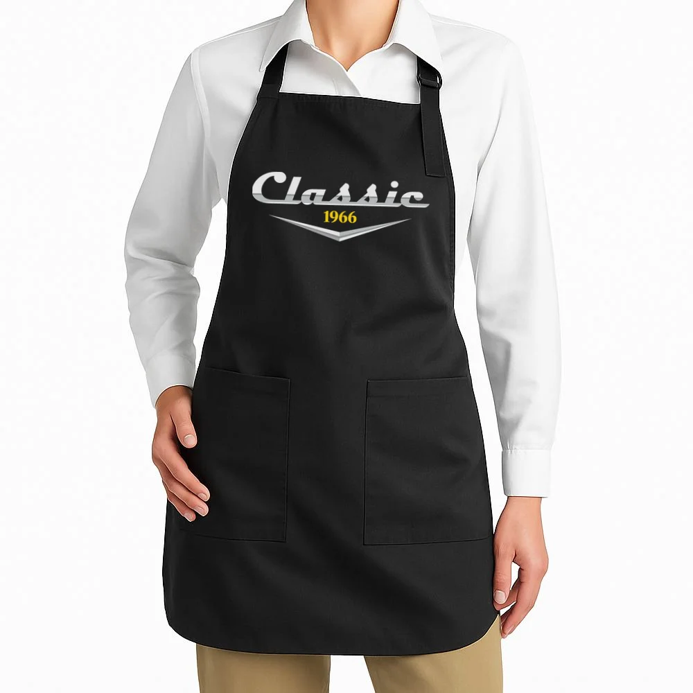 Classic Custom Birthday Year Apron - Front 1