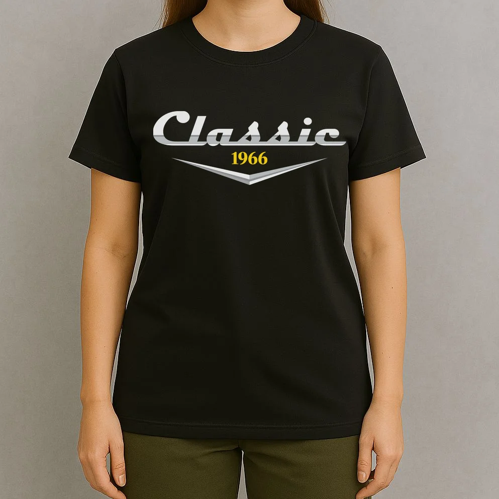 Classic Custom Birthday Year T-Shirt - Front 4