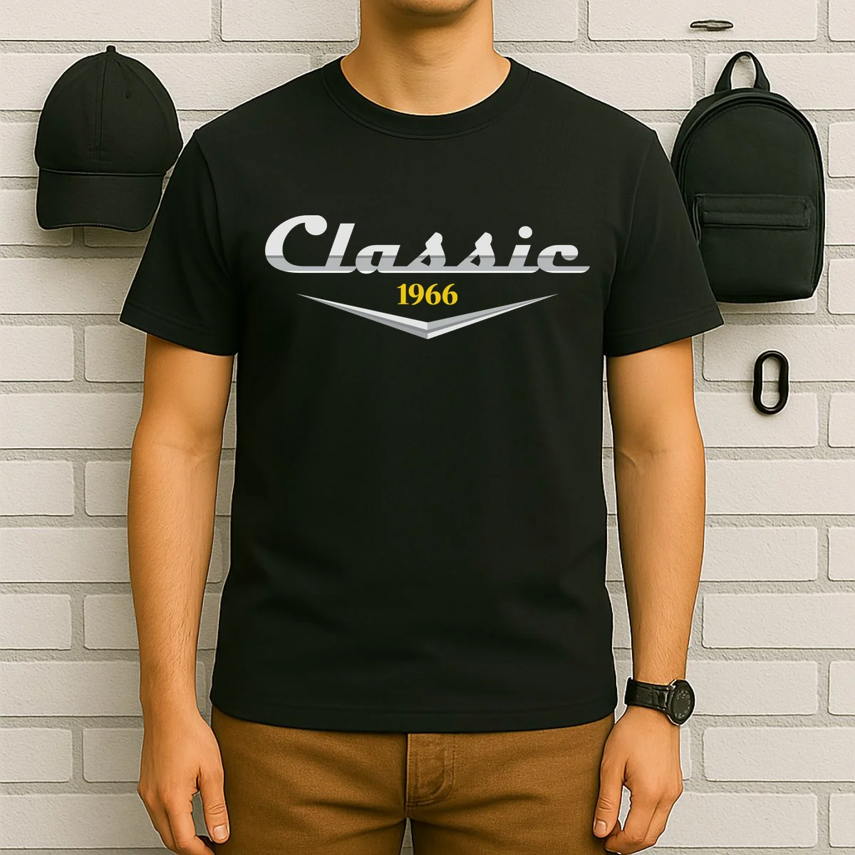 Classic Custom Birthday Year T-Shirt - Front 6