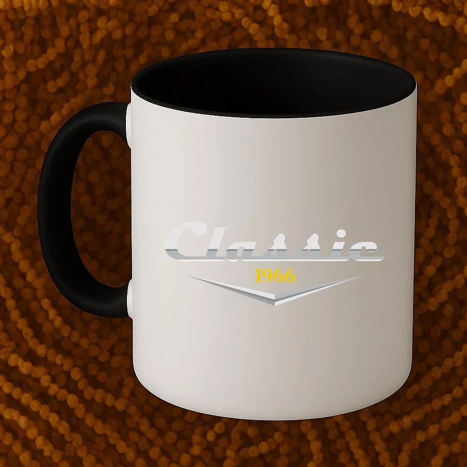 Classic Custom Birthday Year Coffee Mug - Front 1