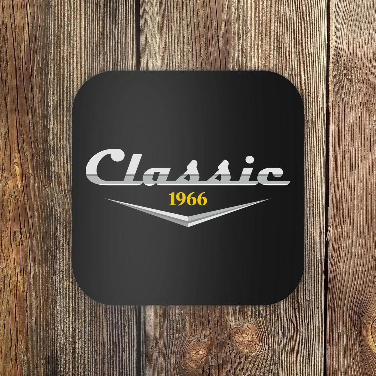 Classic Custom Birthday Year Coaster - Front