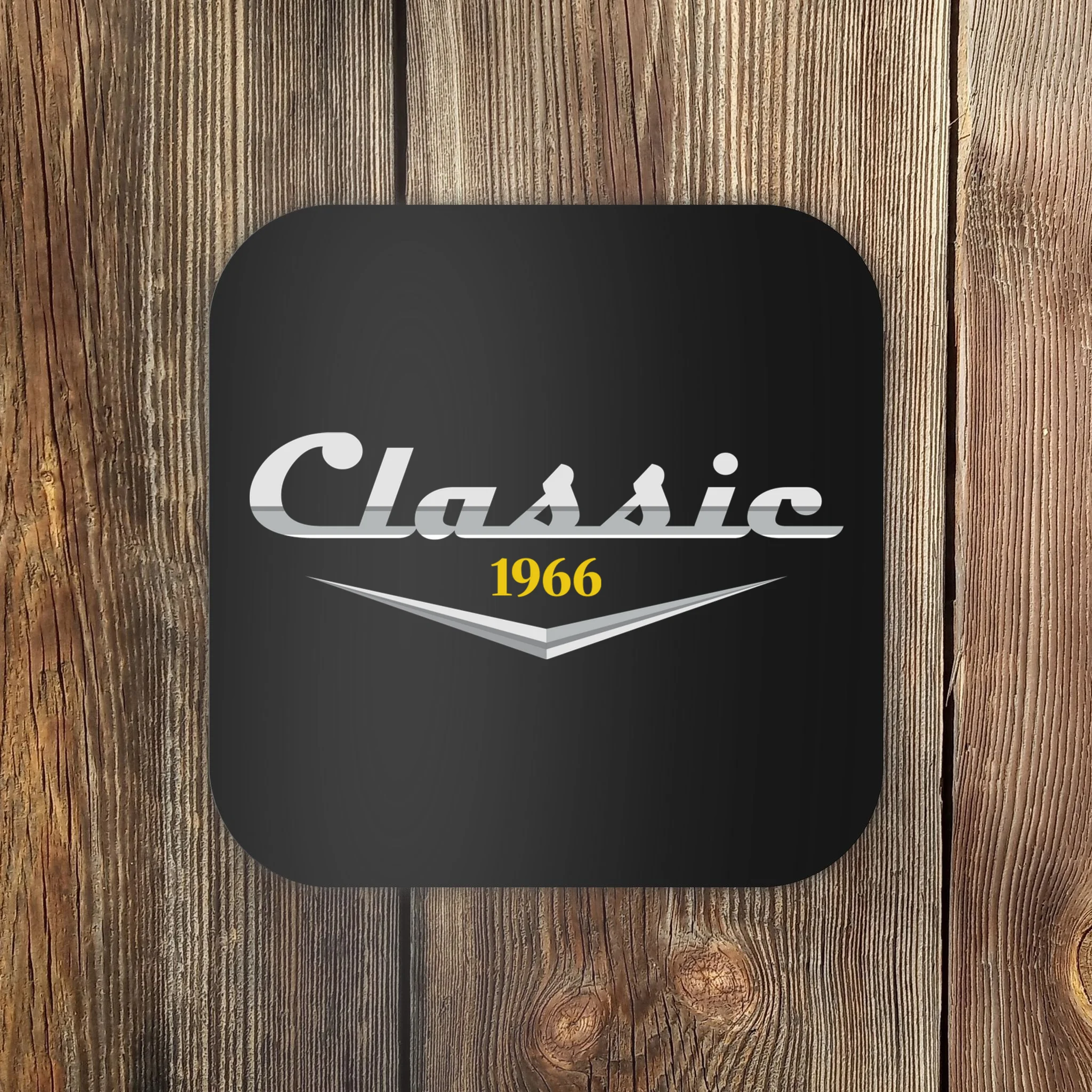 Classic Custom Birthday Year Coaster - Front