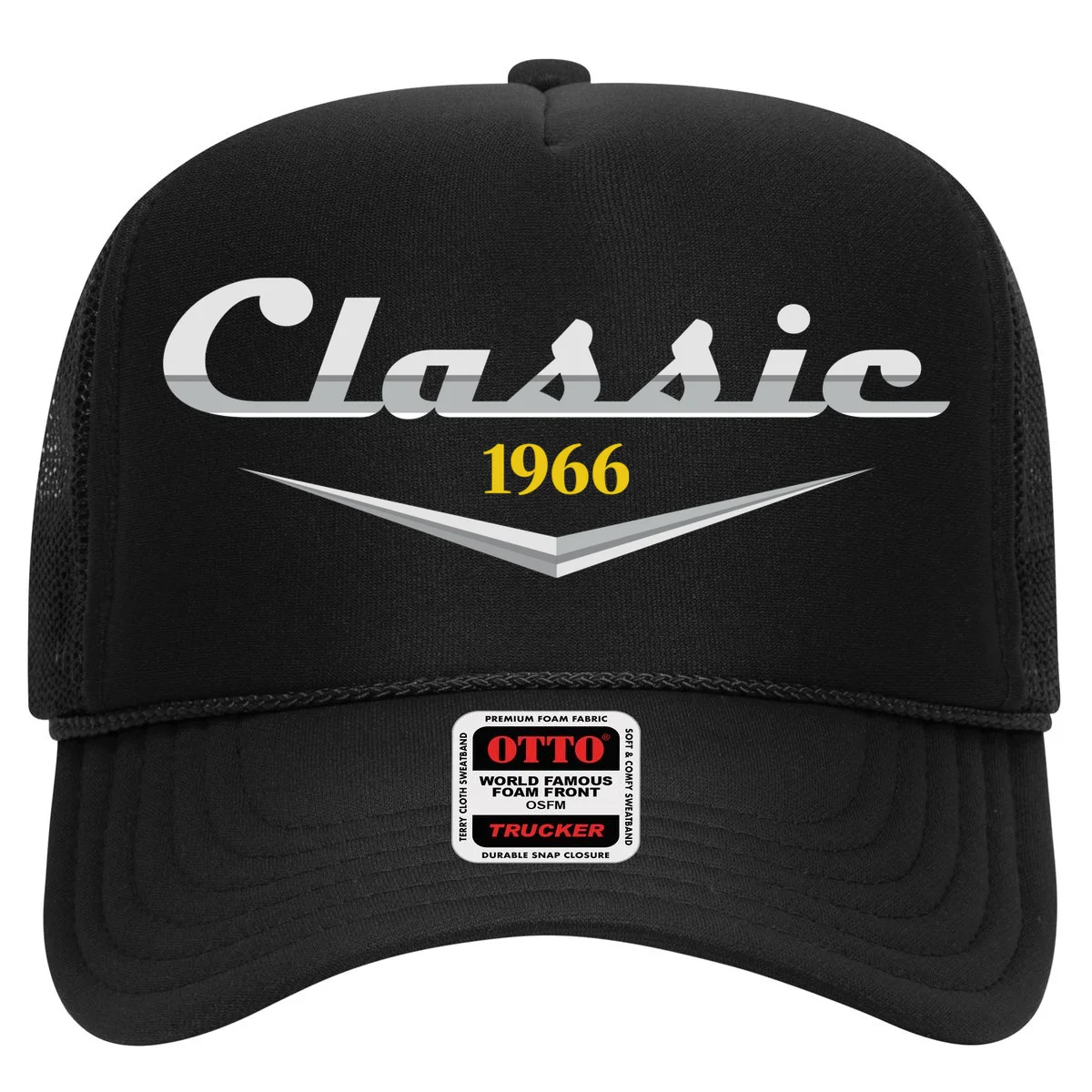 Classic Custom Birthday Year Trucker Hat - Front