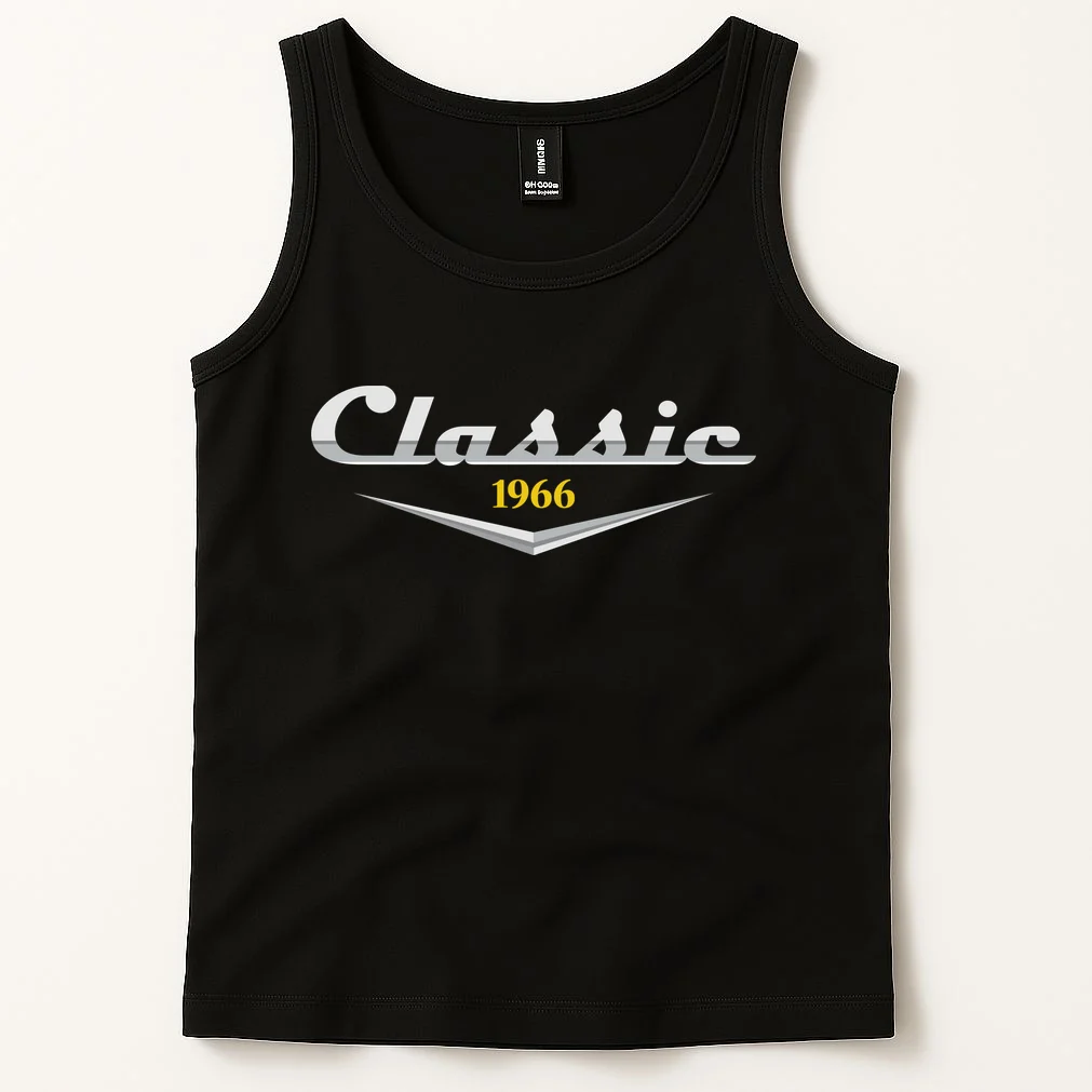 Classic Custom Birthday Year Tank Top - Front 1