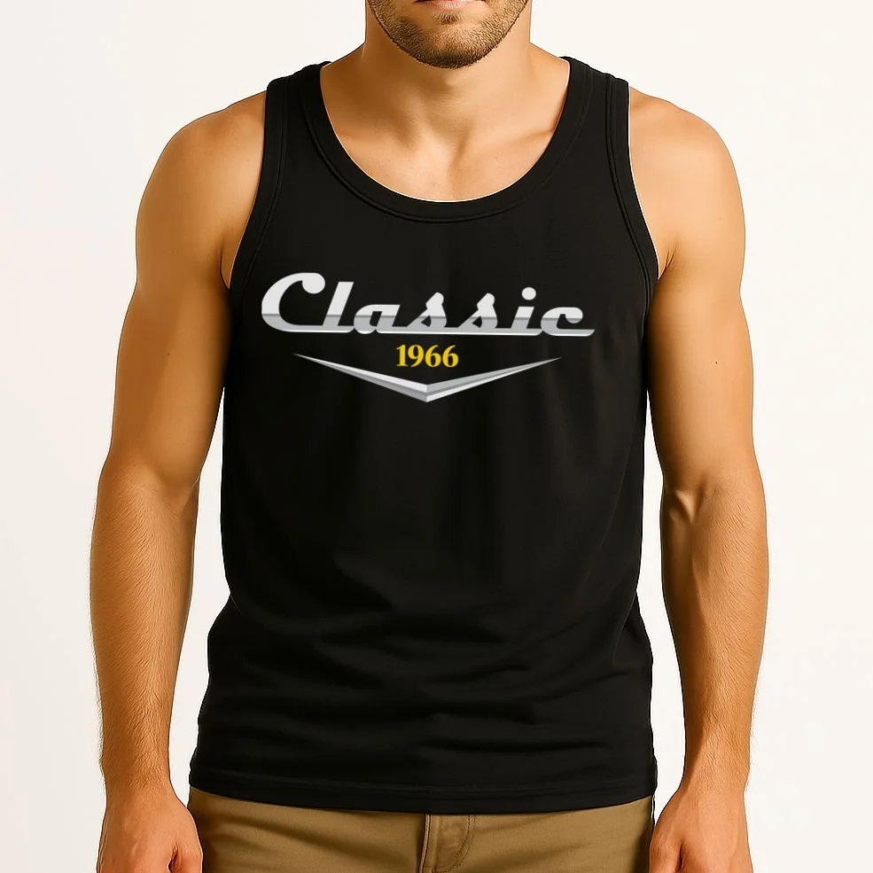 Classic Custom Birthday Year Tank Top - Front 2