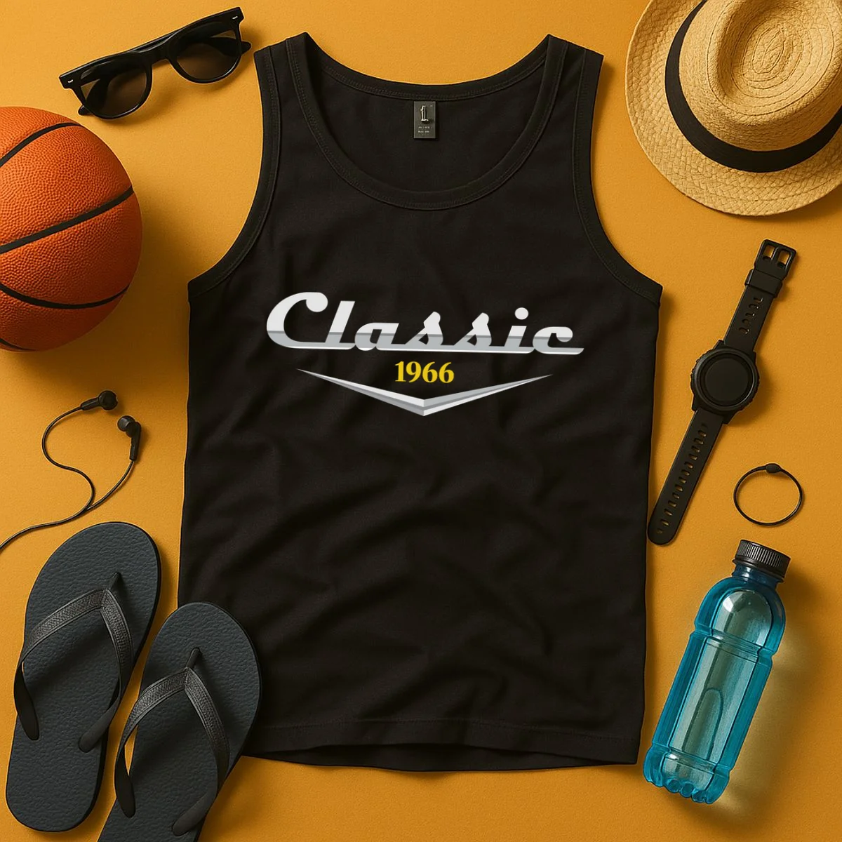 Classic Custom Birthday Year Tank Top - Front 3