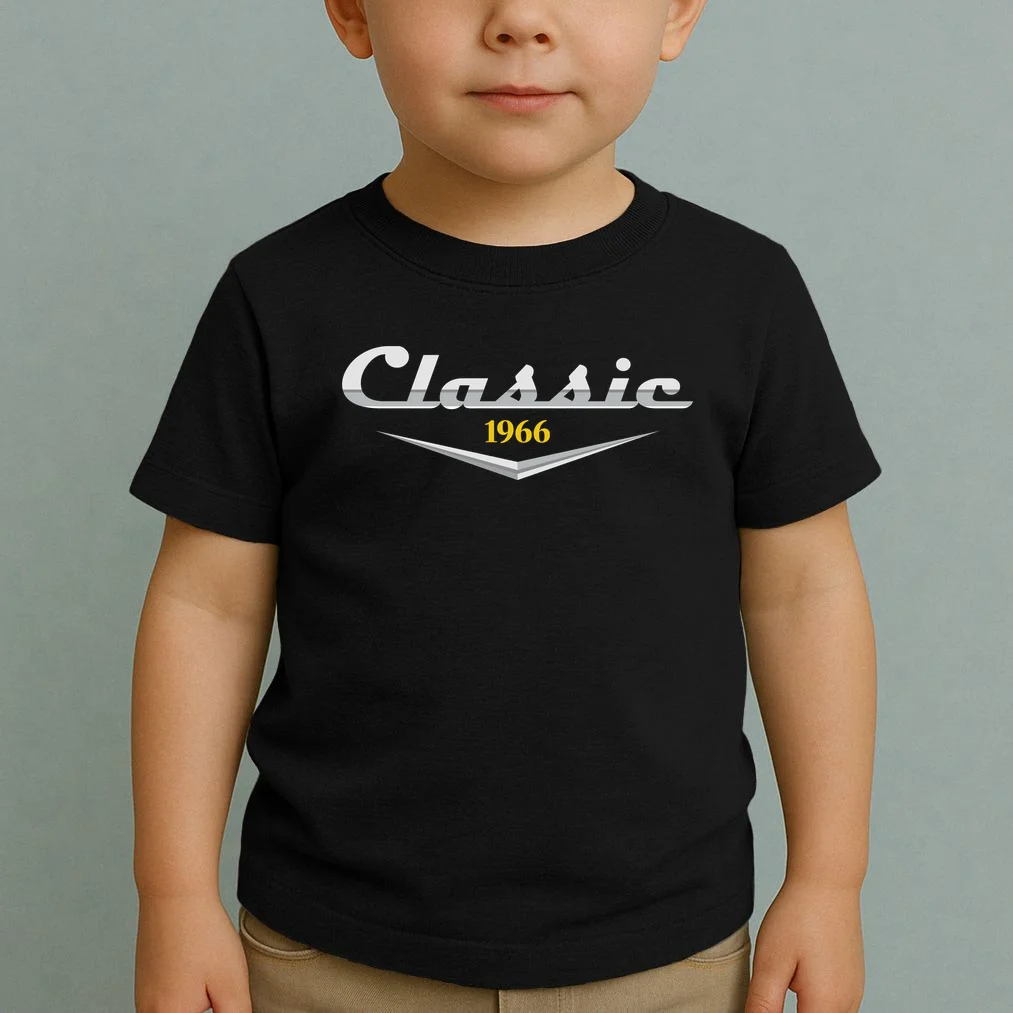 Classic Custom Birthday Year Toddler T-Shirt - Front 1