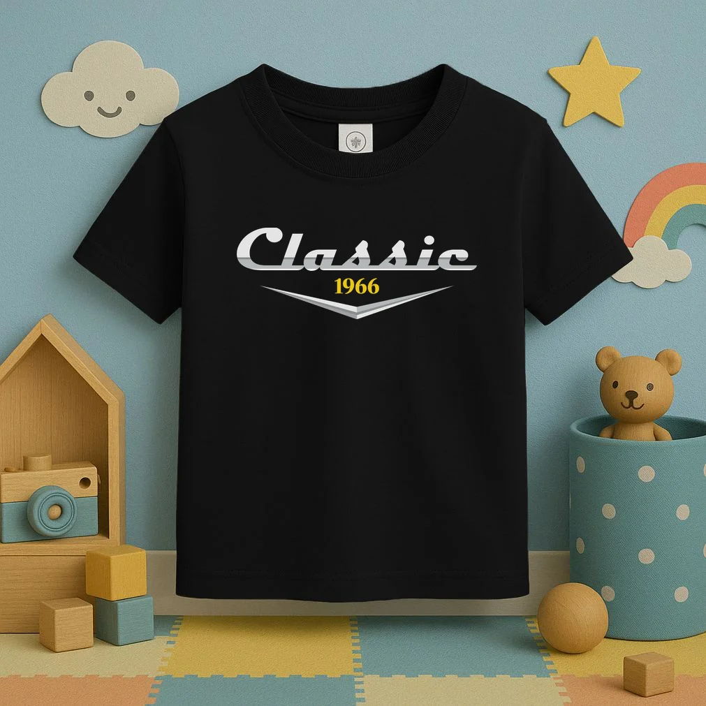 Classic Custom Birthday Year Toddler T-Shirt - Front 2
