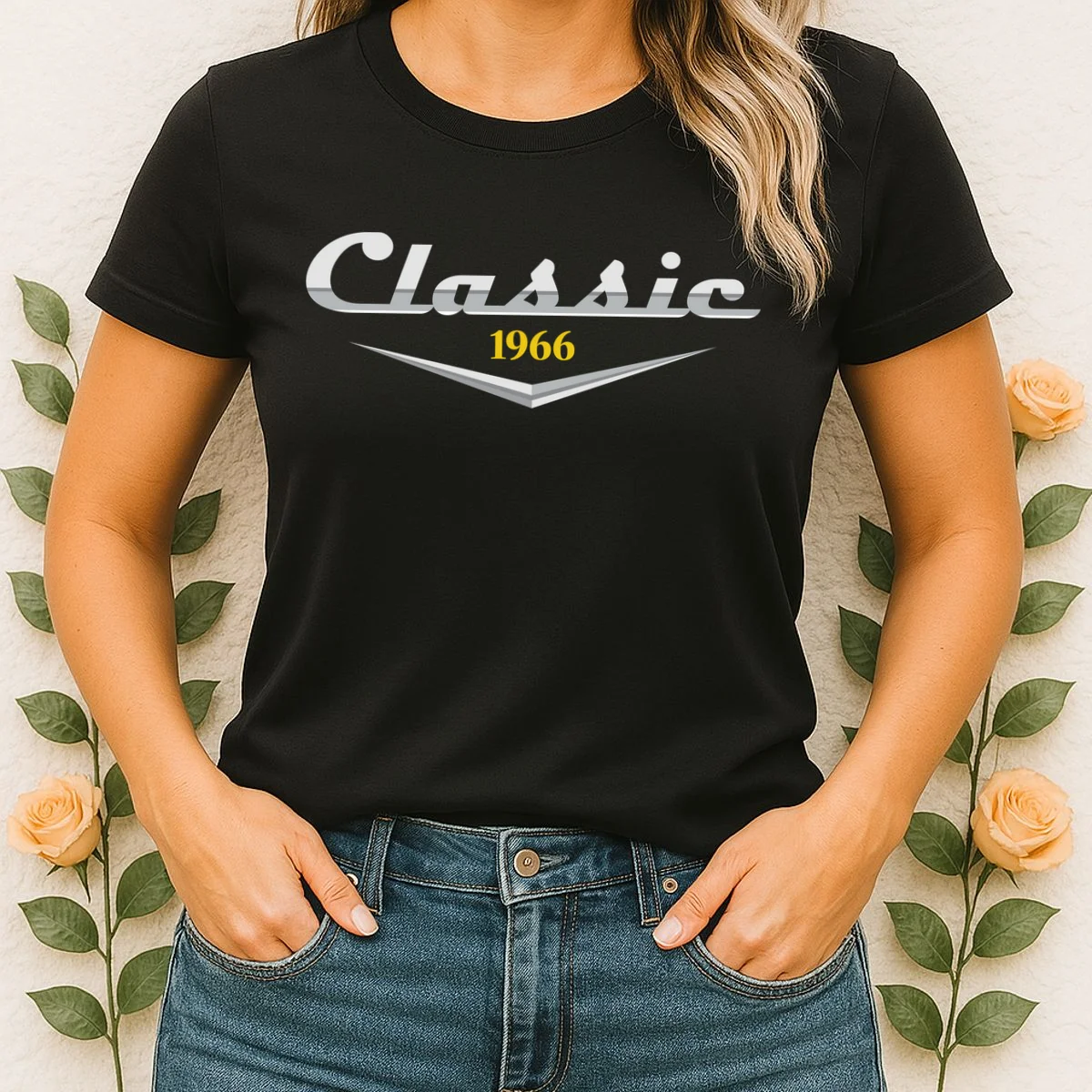 Classic Custom Birthday Year Women's T-Shirt - Front 1