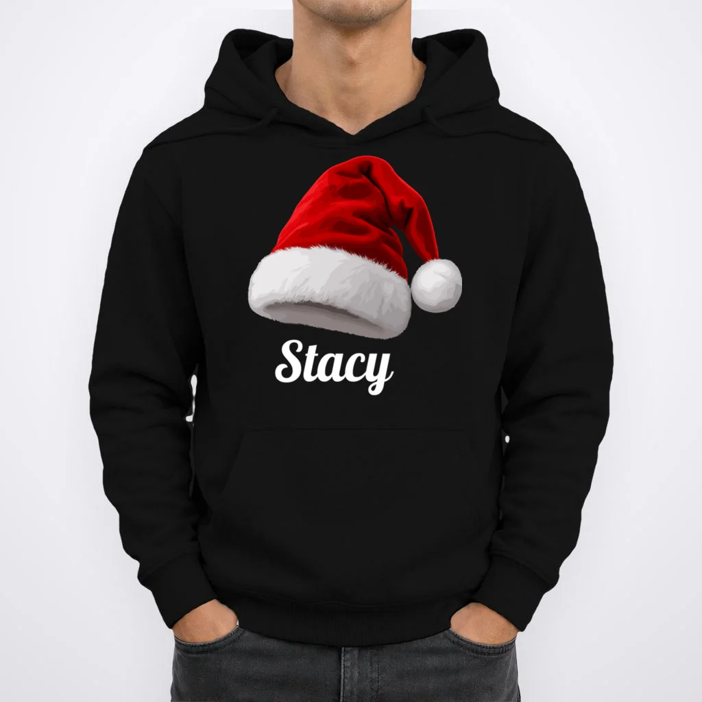 Christmas Cabin Crew | Rustic Mountain Christmas Design Men's Hoodie - Front 1