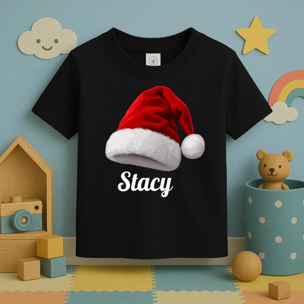 Christmas Cabin Crew | Rustic Mountain Christmas Design Toddler T-Shirt - Front 2