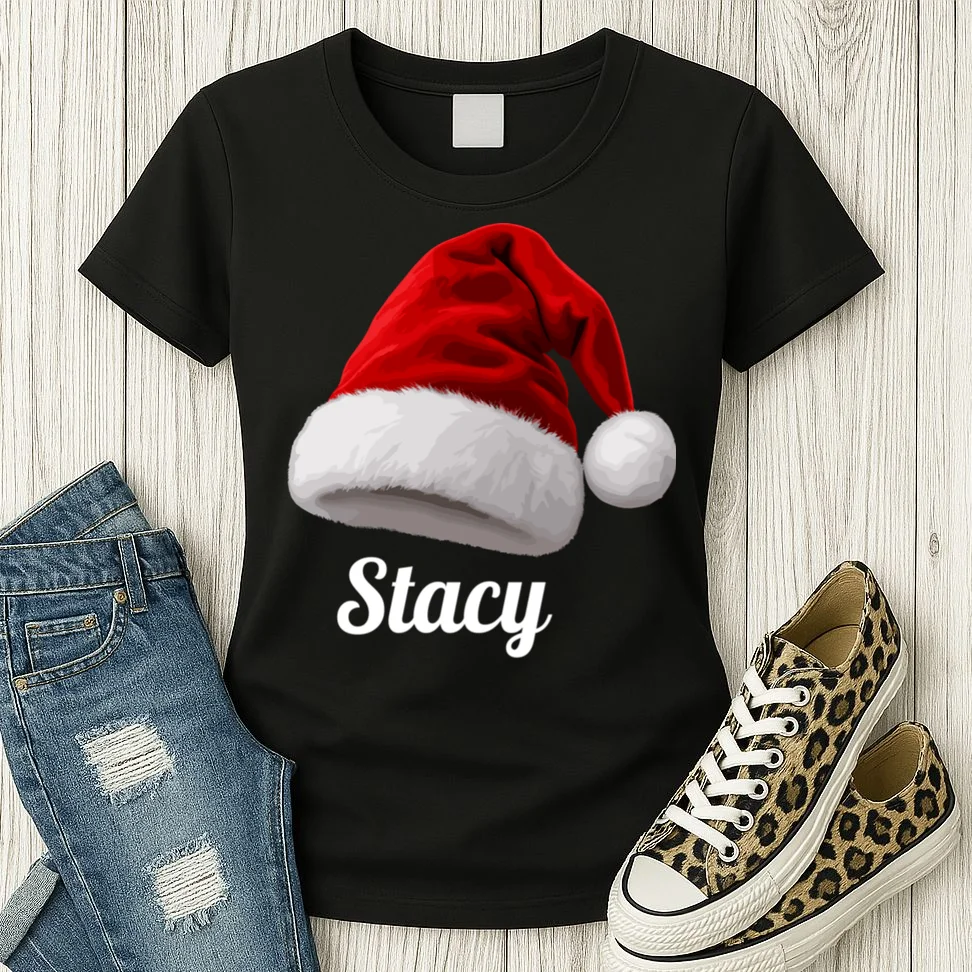 Christmas Cabin Crew | Rustic Mountain Christmas Design Women's T-Shirt - Front 2