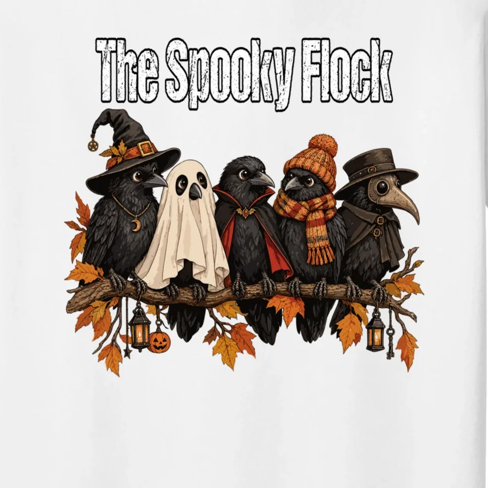 Creepy Crow Crew – Halloween Edition Men's Pajamas - Front - Close-up