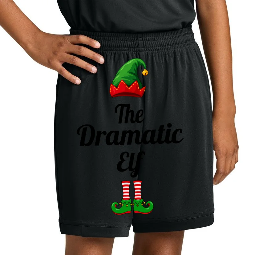 Custom Text Elf Design – Christmas Hat & Curled Shoes Kids Shorts - Front 1