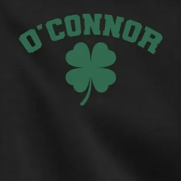 Cute Custom Name St Patricks Day Clover Kids Jacket - Front - Close-up