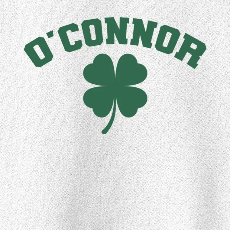 Cute Custom Name St Patricks Day Clover Men's Sweatshirt - Front - Close-up