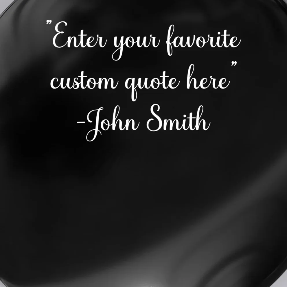 Custom Quote Button - Front - Close-up