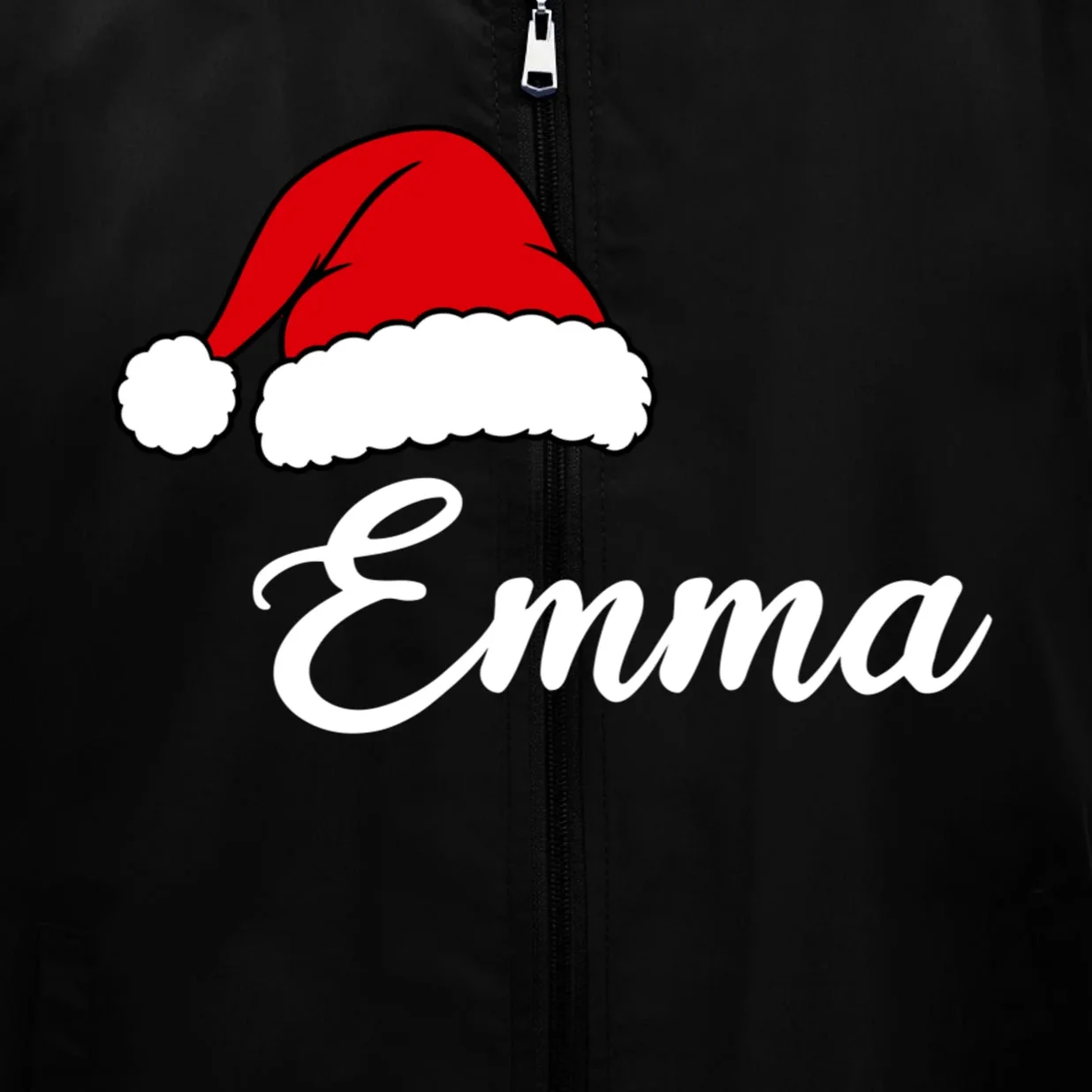 Custom Personalized Christmas Name Men's Vest - Front - Close-up