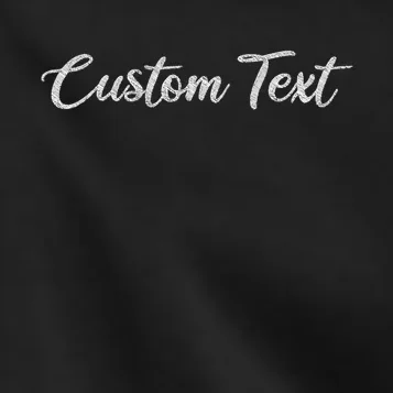 Custom Text Embroidery Kids Jacket - Front - Close-up
