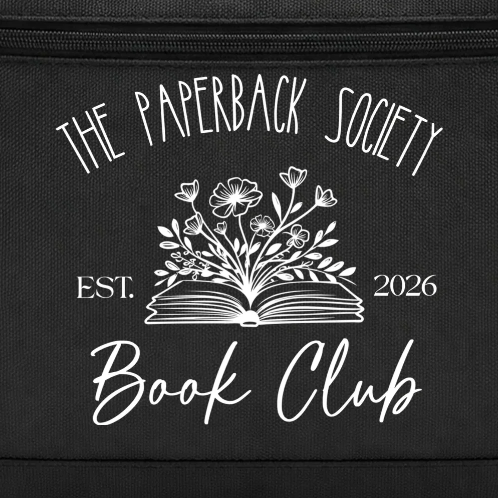 Customizable Book Club Name and Year Briefcase - Front - Close-up