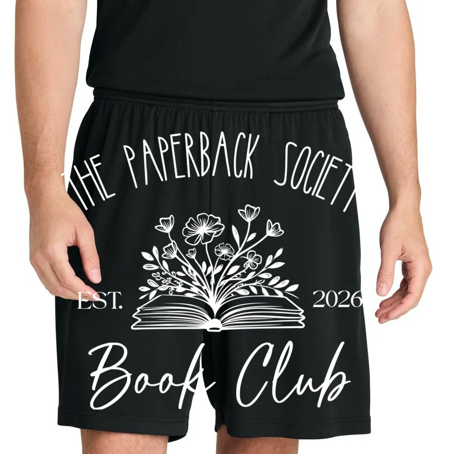 Customizable Book Club Name and Year Men's Shorts - Front 1