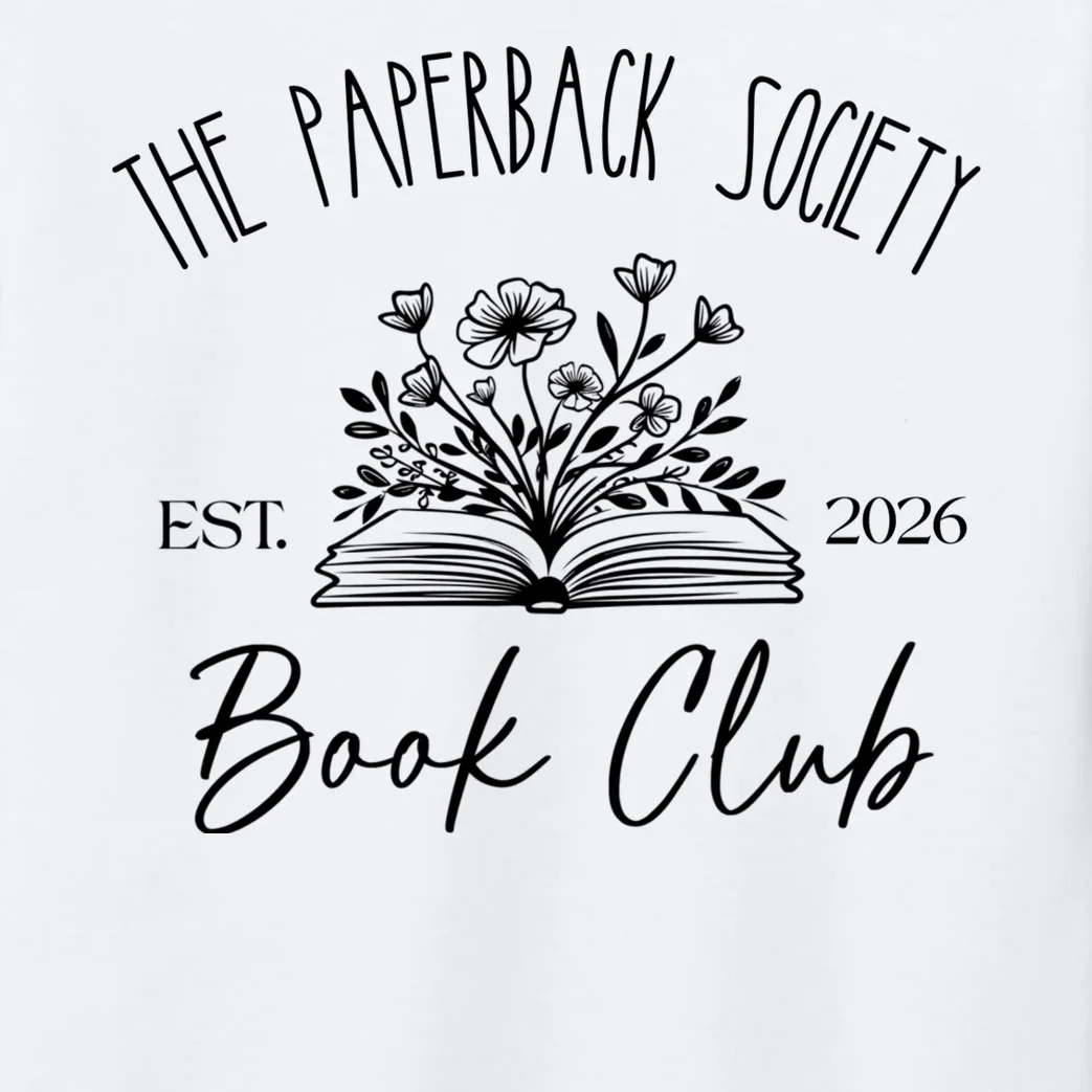 Customizable Book Club Name and Year Kids Long Sleeve Pajamas - Front - Close-up