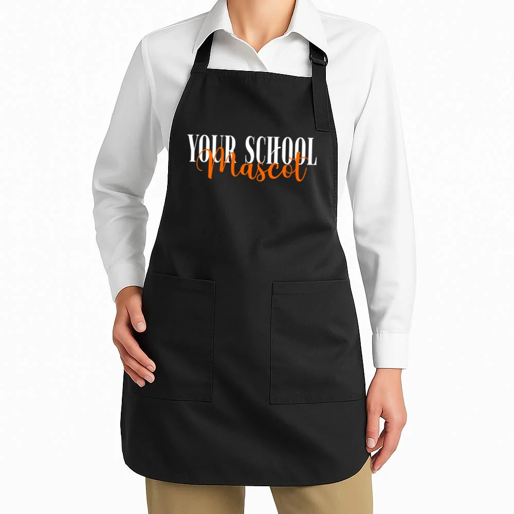 Custom School Mascot Apron - Front 1