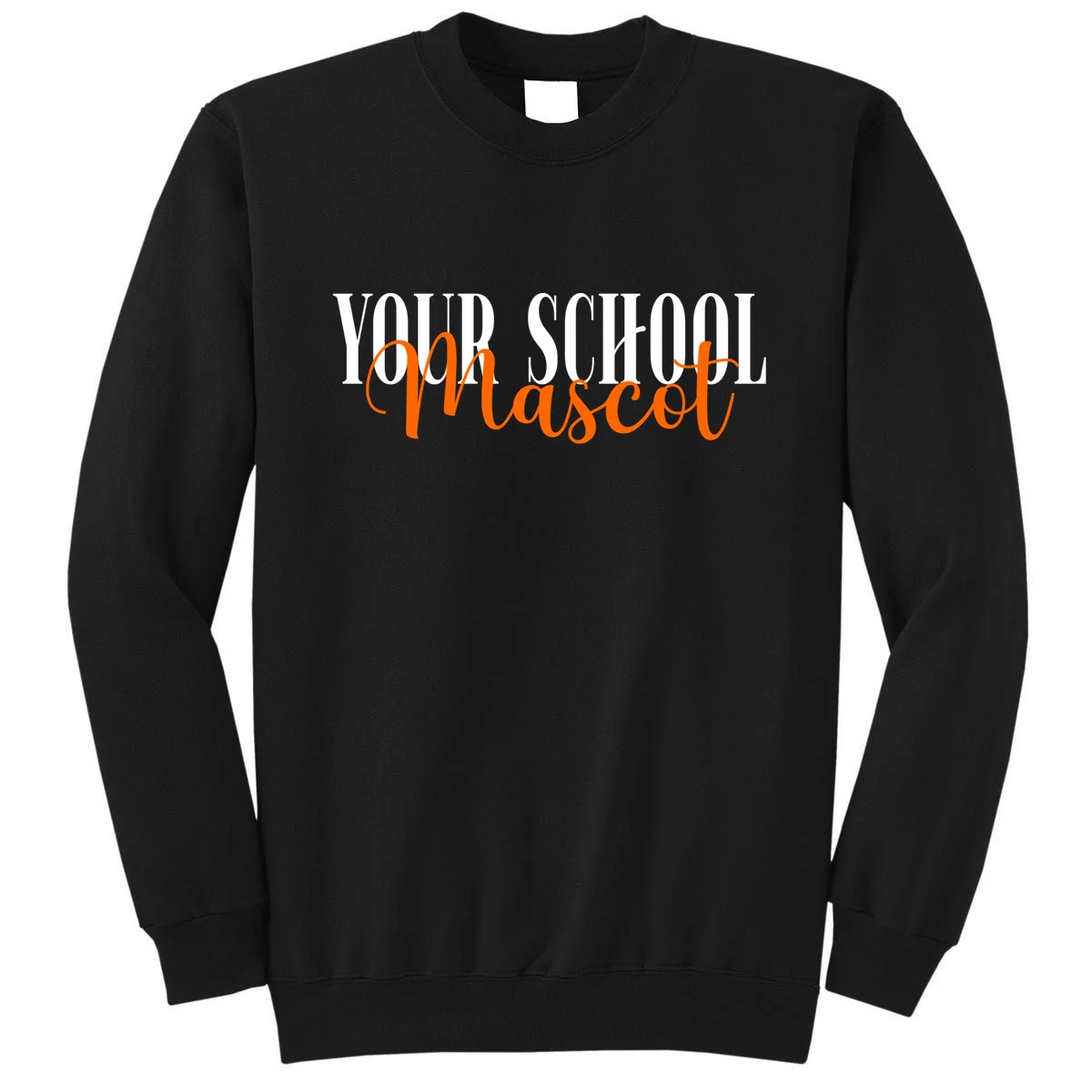 Custom School Mascot Sweatshirt - Front