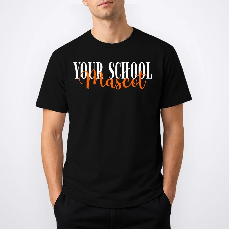 Custom School Mascot T-Shirt - Front 1