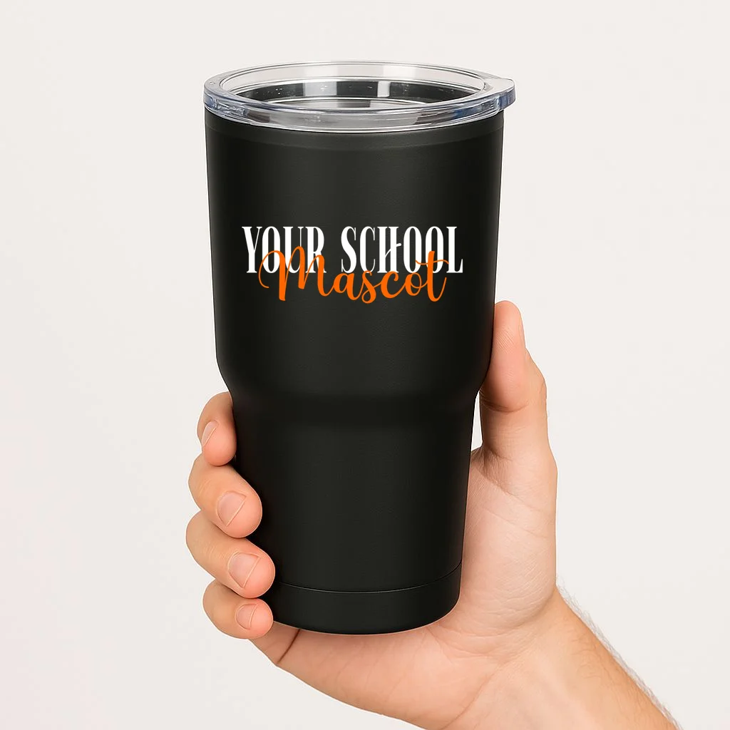 Custom School Mascot 20oz Tumbler - Front 1