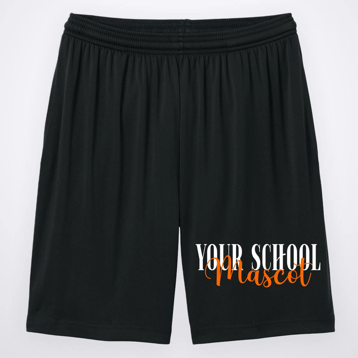Custom School Mascot Men's Shorts - Front