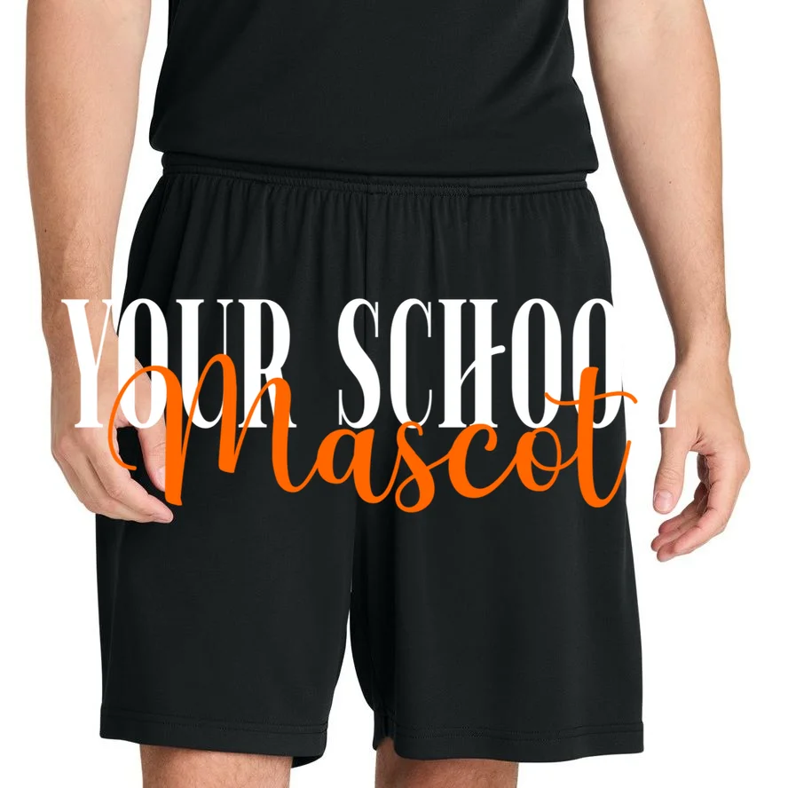 Custom School Mascot Men's Shorts - Front 1