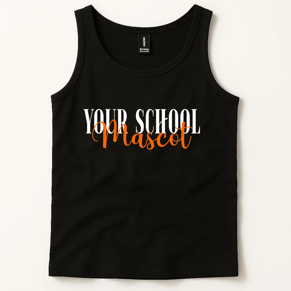 Custom School Mascot Tank Top - Front 1