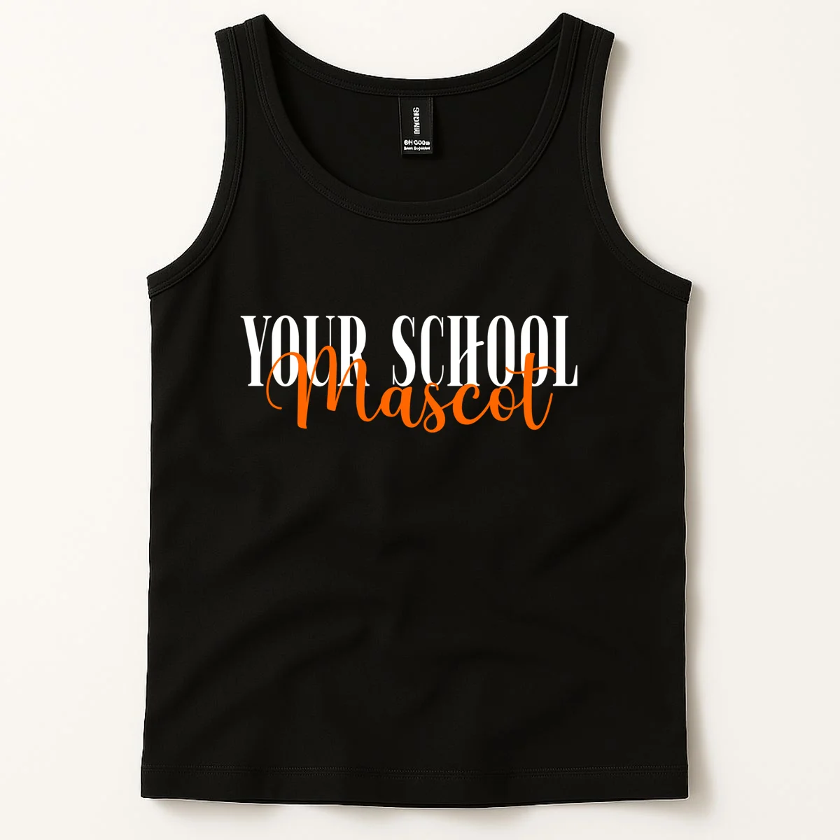 Custom School Mascot Tank Top - Front 1