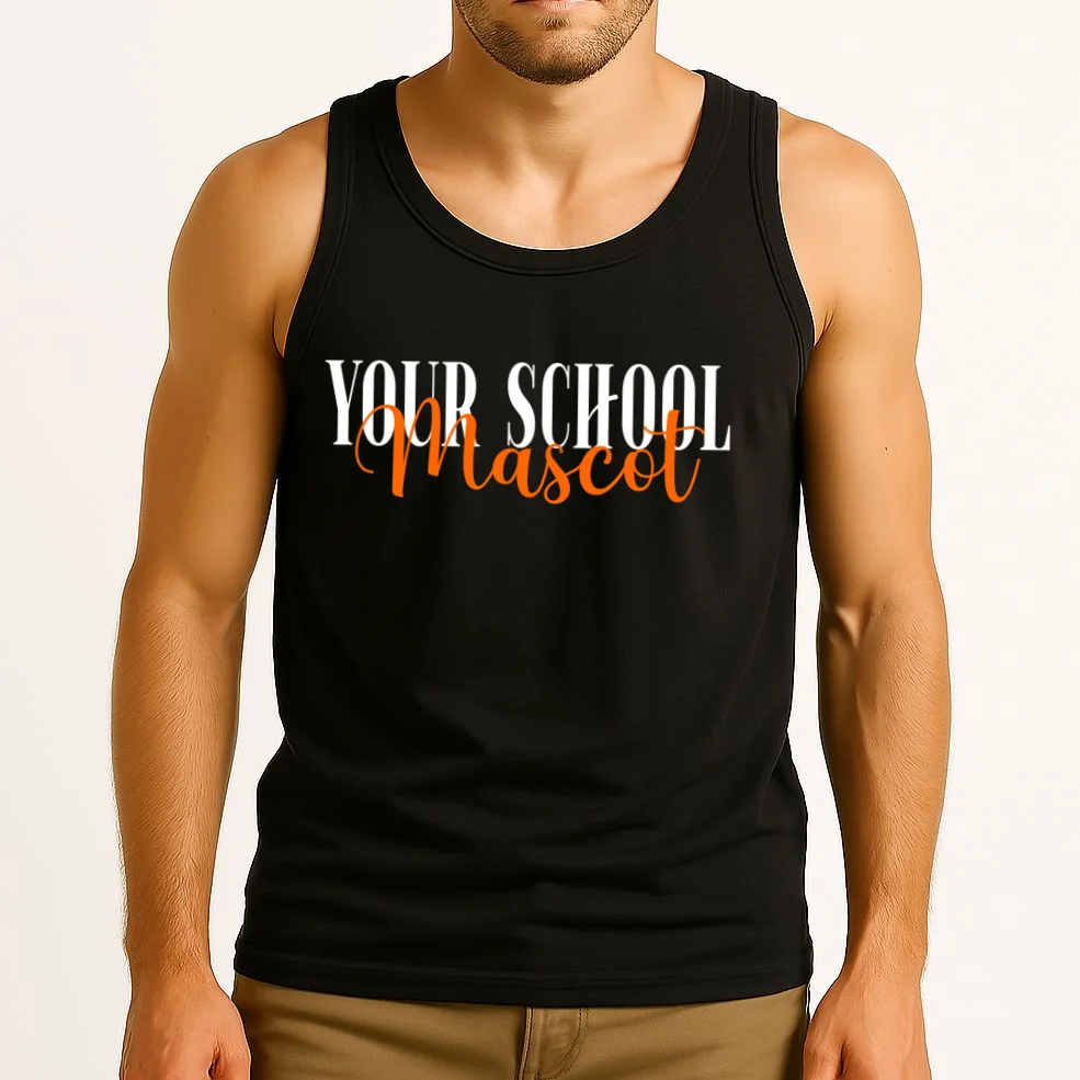 Custom School Mascot Tank Top - Front 2