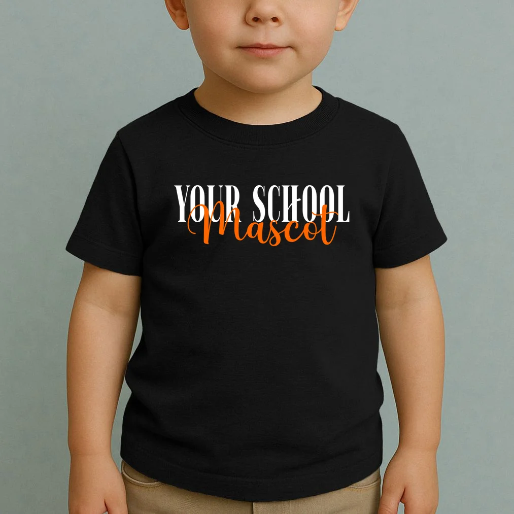 Custom School Mascot Toddler T-Shirt - Front 1