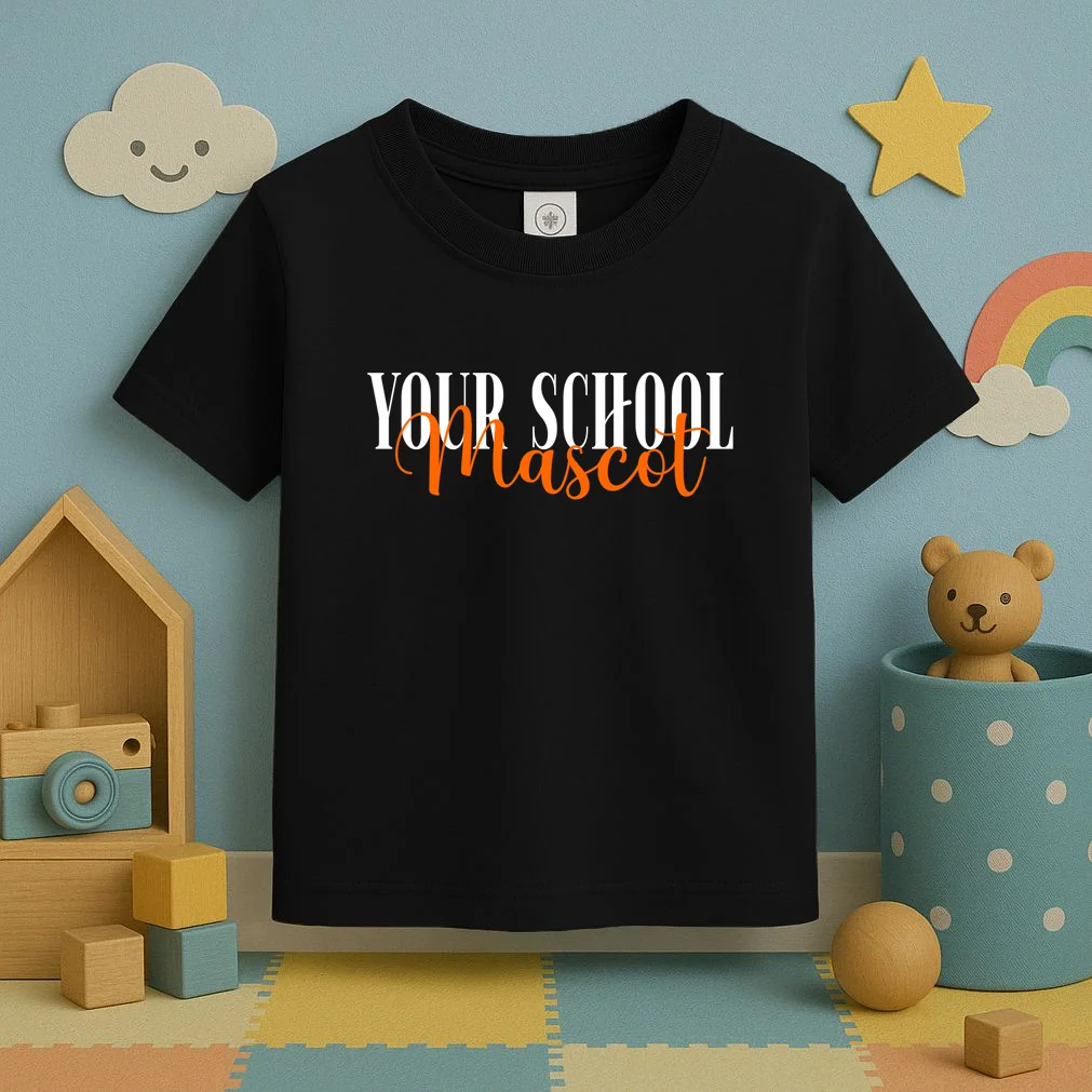 Custom School Mascot Toddler T-Shirt - Front 2