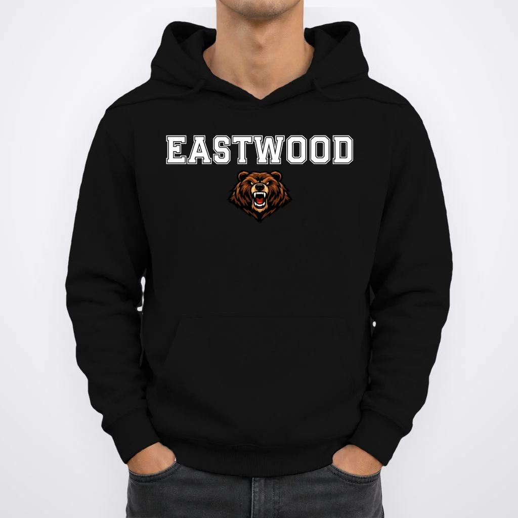 Custom School Mascot Logo Hoodie - Front 1
