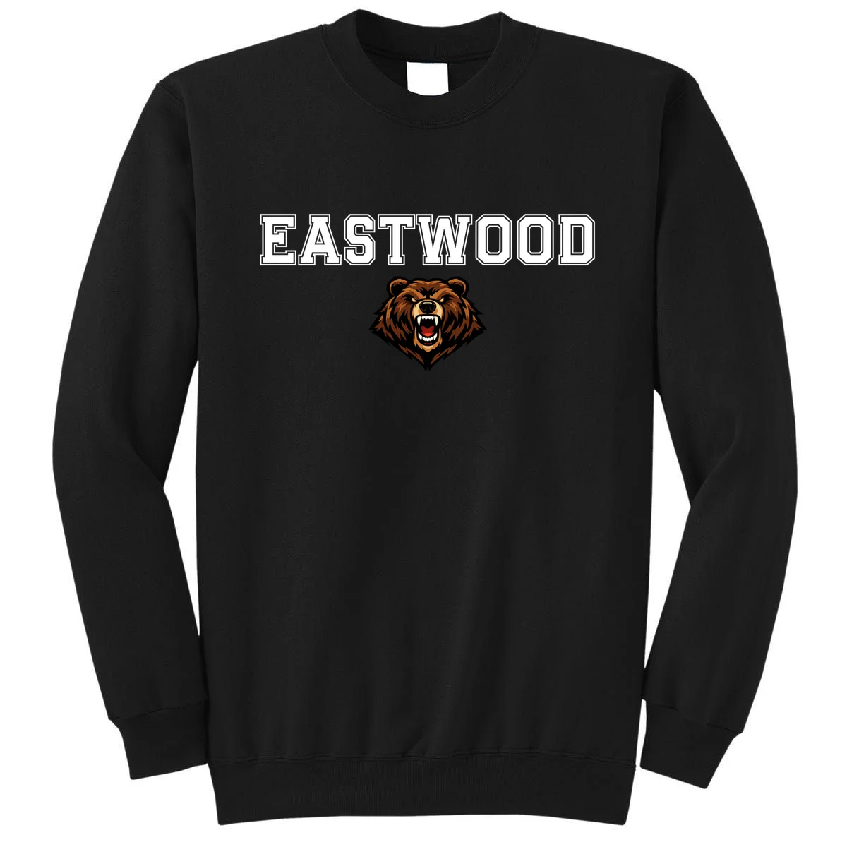 Custom School Mascot Logo Sweatshirt - Front