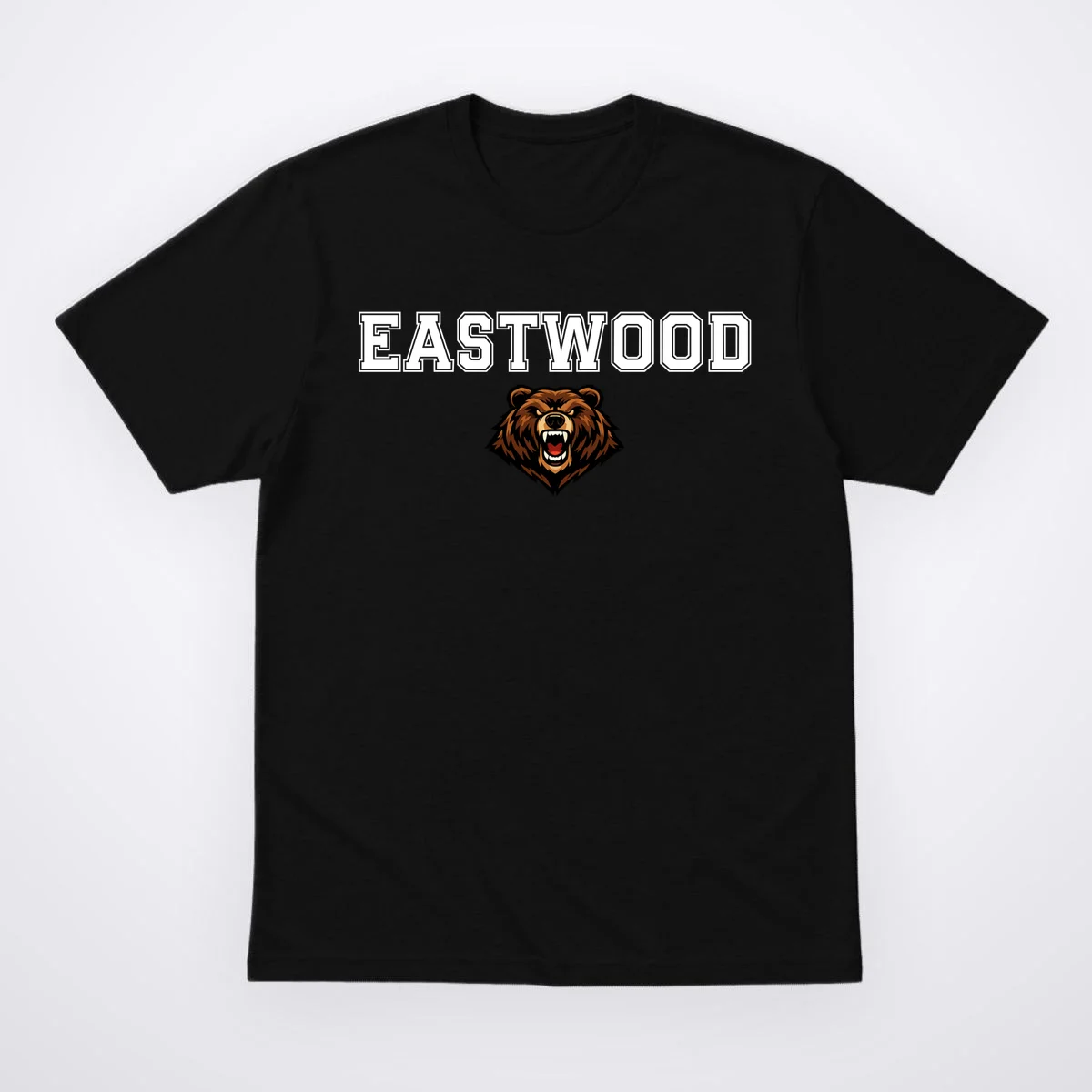 Custom School Mascot Logo T-Shirt - Front