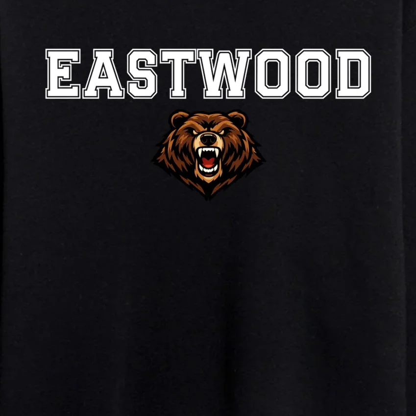 Custom School Mascot Logo Men's Sweatsuit - Front - Close-up