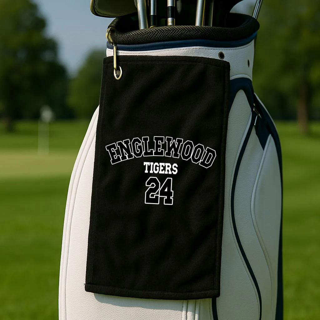 Custom School Sport Golf Towel - Front 2