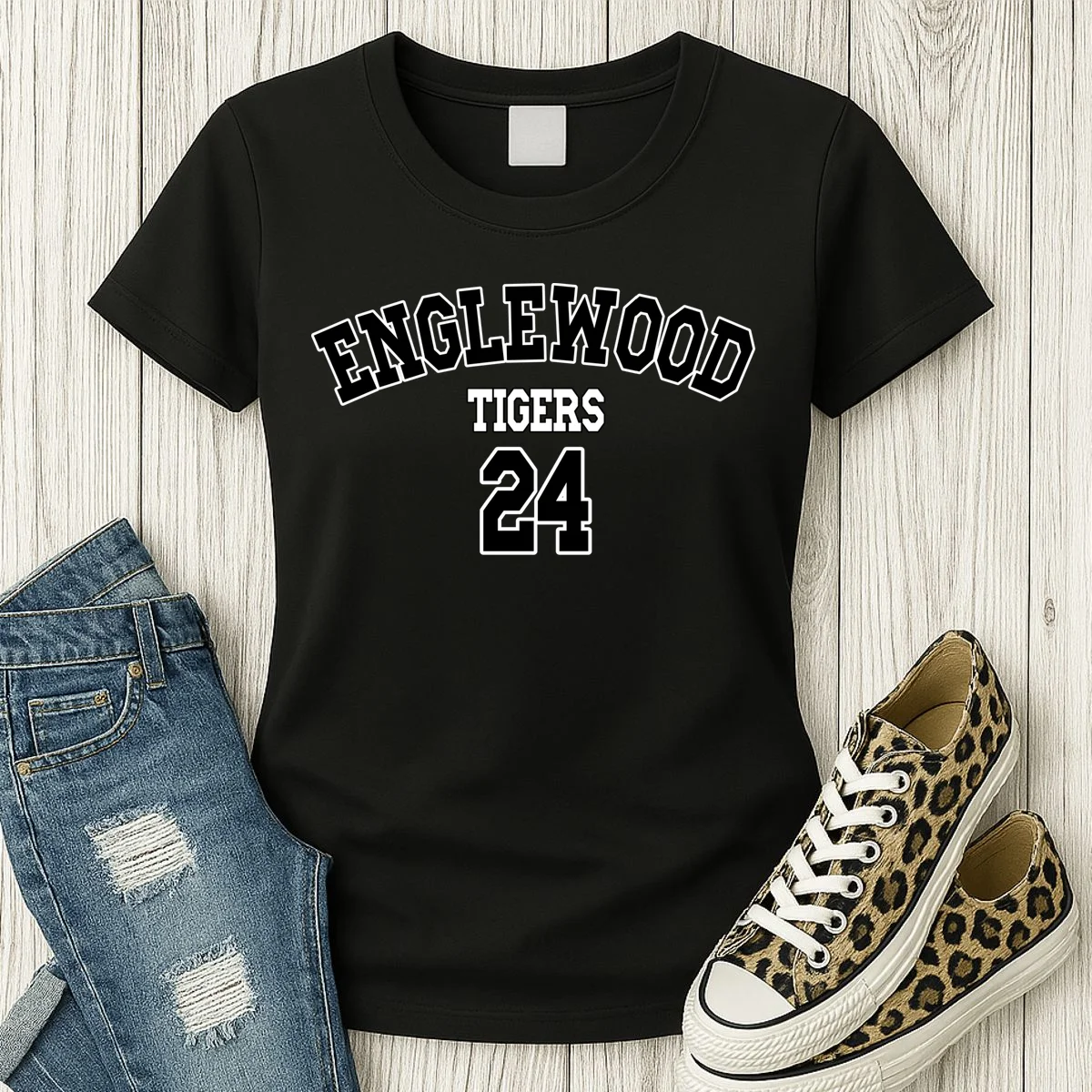 Custom School Sport Women's T-Shirt - Front 2
