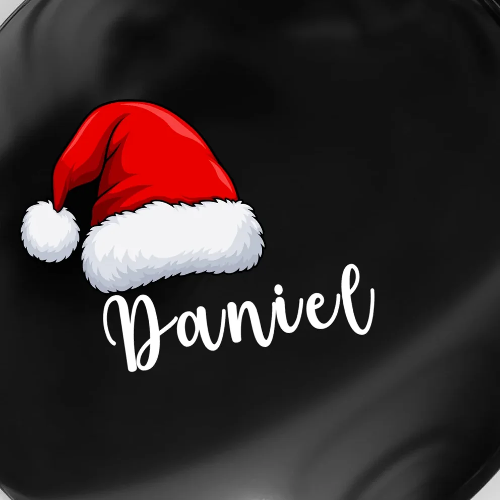 Custom Personalized Christmas Santa Hat Magnet - Front - Close-up