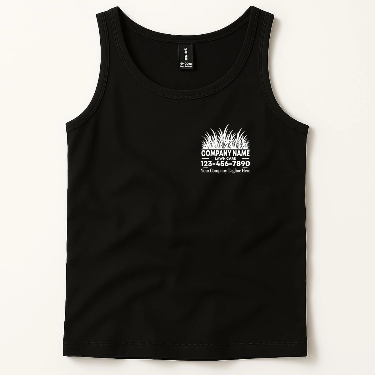 Custom Lawncare Personalized Tank Top - Front 1