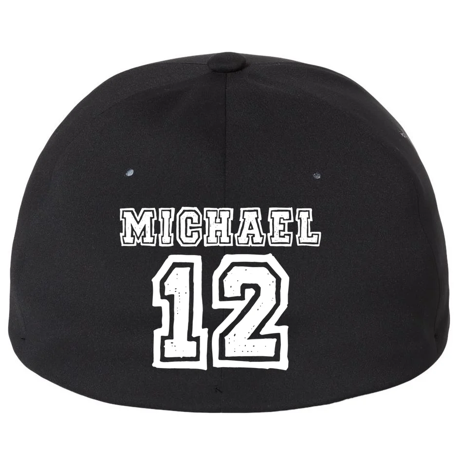 Cousin Squad Custom Name And Number Flexfit Men's Snapback Hat - Back - Close-up