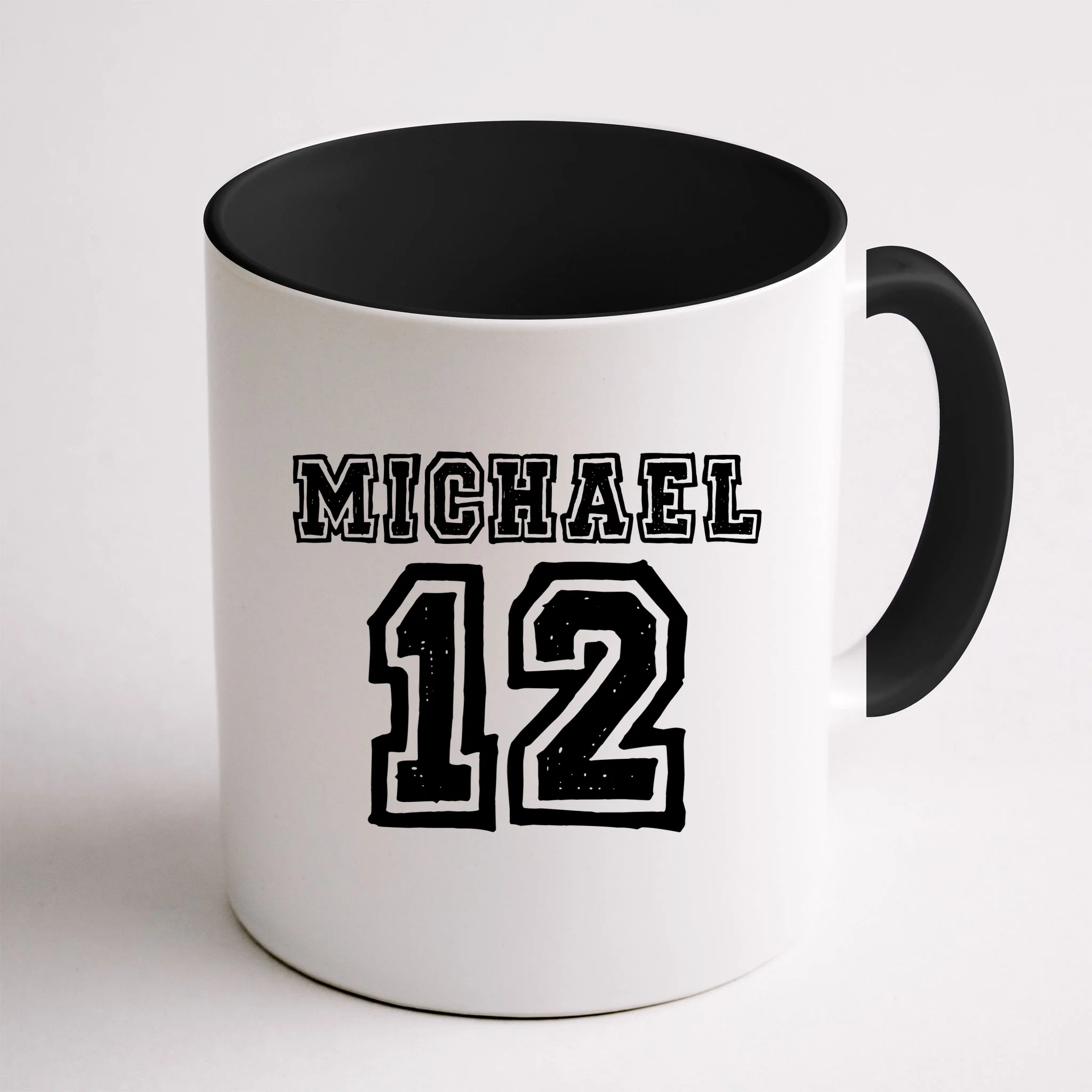 Cousin Squad Custom Name And Number Coffee Mug - Back