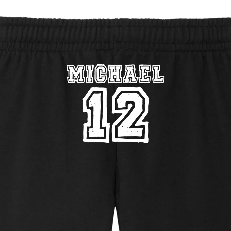 Cousin Squad Custom Name And Number Women's Fleece Sweatpants - Back - Close-up