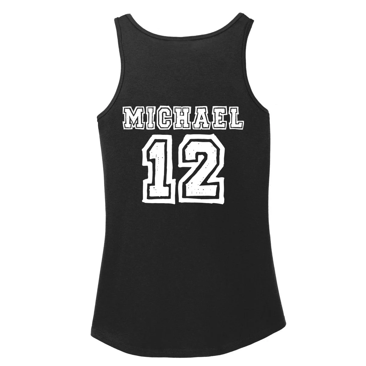 Cousin Squad Custom Name And Number Women's Tank Top - Back